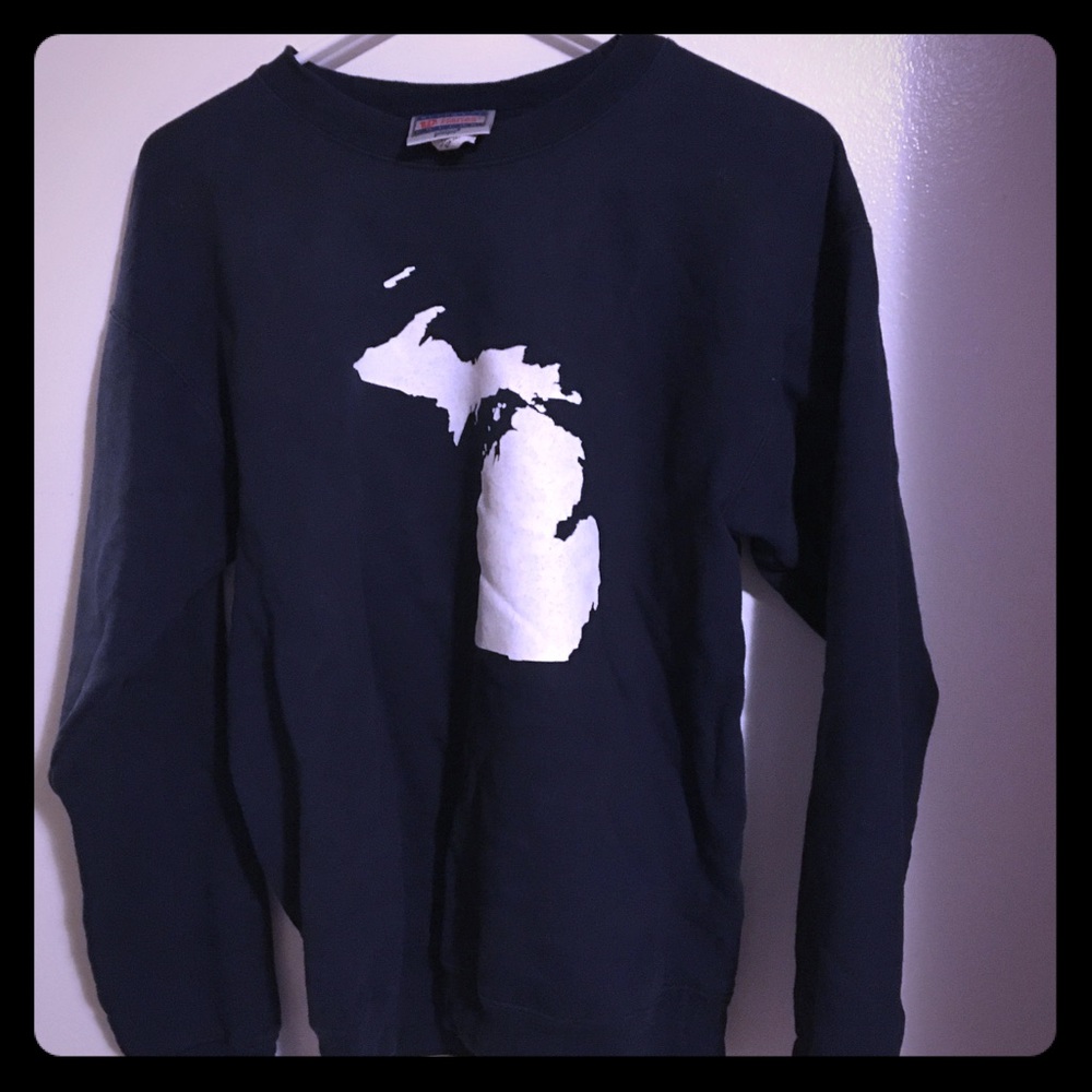 Michigan crew neck sweatshirt